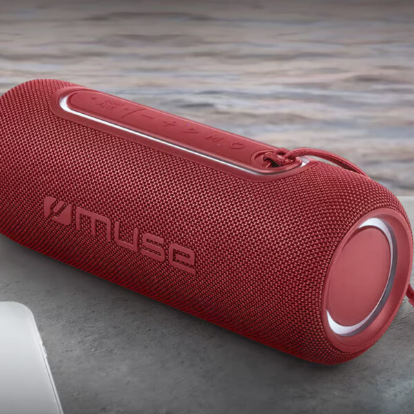 ALTAVOZ PORTÁTIL BLUETOOTH ROJO MUSE - Image 3