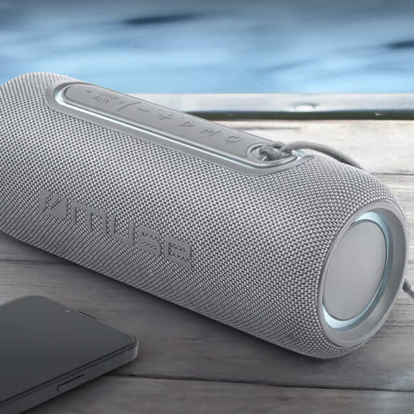 ALTAVOZ PORTÁTIL BLUETOOTH GRIS MUSE - Image 3